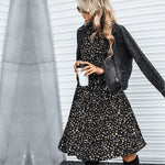 Robe Imprimée Léopard Elégante - Vignette | My Léopard