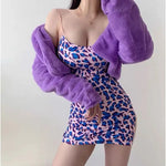 Robe Léopard Bleue - Vignette | My Léopard