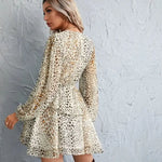 Robe Léopard Bohémienne Manches longues - Vignette | My Léopard