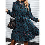 Robe Léopard Ceinturée - Vignette | My Léopard