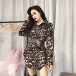 Robe Léopard Chemise - Vignette | My Léopard