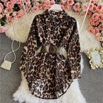 Robe Léopard Chemise - Vignette | My Léopard