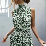 Robe Léopard Classique Verte - Vignette | My Léopard