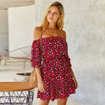 Robe Léopard Épaules Dénudées - Vignette | My Léopard