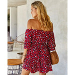 Robe Léopard Épaules Dénudées - Vignette | My Léopard