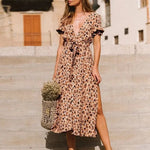Robe Léopard Fluide Été - Vignette | My Léopard