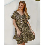 Robe Léopard Grande Taille - Vignette | My Léopard