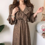 Robe Léopard Mi longue tendance - Vignette | My Léopard