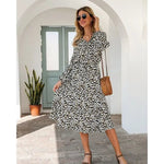 Robe Léopard Noire et Blanche - Vignette | My Léopard