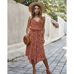 Robe Léopard Orange - Vignette | My Léopard