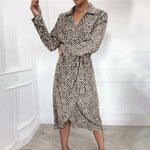 Robe léopard portefeuille - Vignette | My Léopard