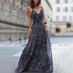 Romantic Leopard Long Dress - Vignette | My Léopard