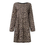 Leopard Long Sleeve Dress - Vignette | My Léopard