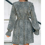 Robe Motif Léopard Blanche et Noire - Vignette | My Léopard