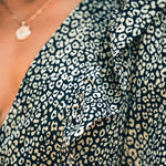 Robe Motif Léopard Blanche et Noire - Vignette | My Léopard