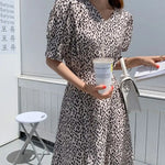 Robe motif léopard élégante - Vignette | My Léopard