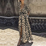 Robe Motif Léopard Kimono - Vignette | My Léopard