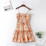 Robe Motif Léopard Orange - Vignette | My Léopard