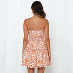 Robe Motif Léopard Orange - Vignette | My Léopard