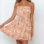 Robe Motif Léopard Orange - Vignette | My Léopard