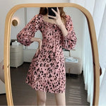 Robe Motif Léopard Rose - Vignette | My Léopard