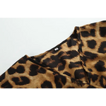 Robe Portefeuille Mi-Longue Léopard - Vignette | My Léopard