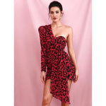 Robe Rouge Léopard Moulante - Vignette | My Léopard