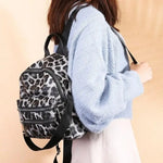 Sac à Dos Imprimé Léopard Gris - Vignette | My Léopard
