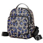 Mochila de leopardo con lentejuelas - Vignette | My Léopard