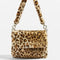 Sac léopard fourrure.