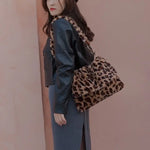 Sac Bandoulière Léopard Doudou Marron - Vignette | My Léopard