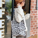 Sac Cabas Léopard Gris - Vignette | My Léopard