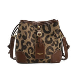 Bolso de piel sintética con estampado de leopardo - Vignette | My Léopard
