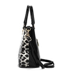 Chic Black Leopard Tote Bag - Vignette | My Léopard