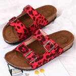 Sandales léopard à doubles brides - Vignette | My Léopard