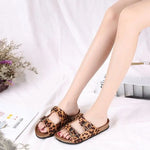 Sandales léopard à doubles brides - Vignette | My Léopard