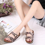 Sandales léopard à doubles brides - Vignette | My Léopard