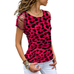 Tee-Shirt Léopard Rouge - Vignette | My Léopard