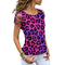 Tee-Shirt Léopard Coloré