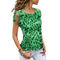Tee-Shirt Léopard Vert