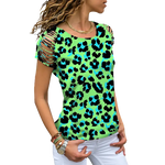 Tee-Shirt Léopard Vert - Vignette | My Léopard