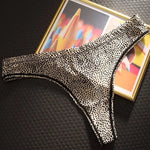 Leopard Print Women's Thong Pattern 3 - Vignette | My Léopard