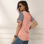 Pink Striped Leopard T-Shirt - Vignette | My Léopard
