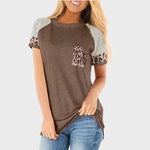 T-shirt Léopard Poche - Vignette | My Léopard