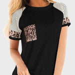 T-shirt Léopard Poche - Vignette | My Léopard