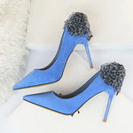 Talons Léopard Colorés Bleus - Vignette | My Léopard