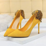 Talons Léopard Colorés Jaunes - Vignette | My Léopard