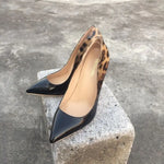 Patent leopard heels - Vignette | My Léopard
