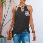 Top Léopard Gris Poche - Vignette | My Léopard