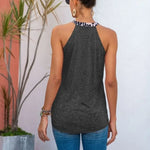 Top Léopard Gris Poche - Vignette | My Léopard